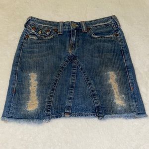 True religion skirt size 28